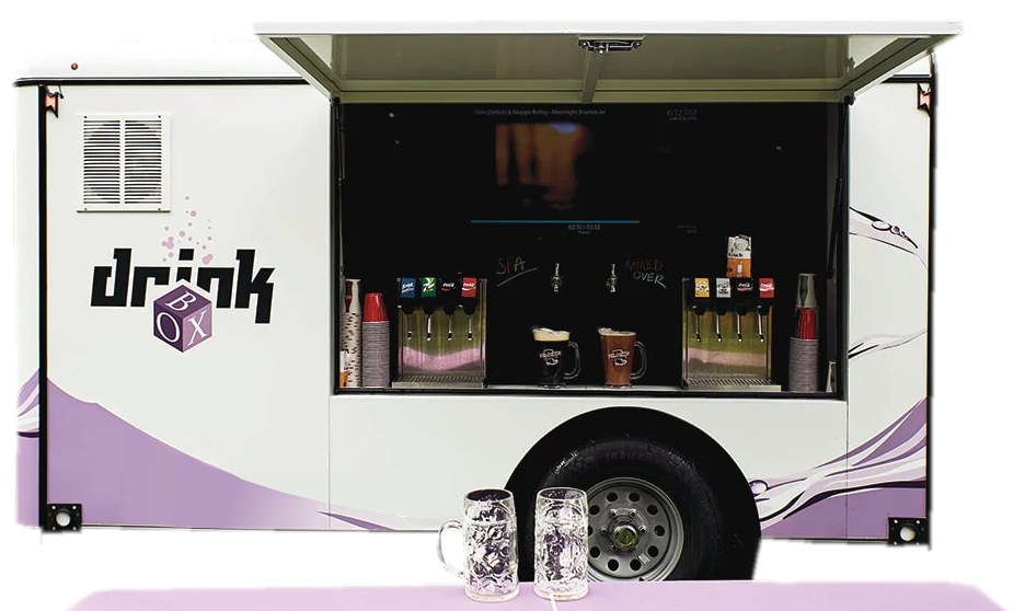 Portable Drinks Dispenser Trailer Rental